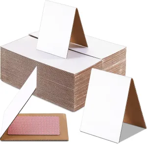 100 Cardboard Sleeves 4.5 x 3.5 Inches Sports Card Folders Trading Card Packaging Cardboard Mailing Sleeves Shipping Folder