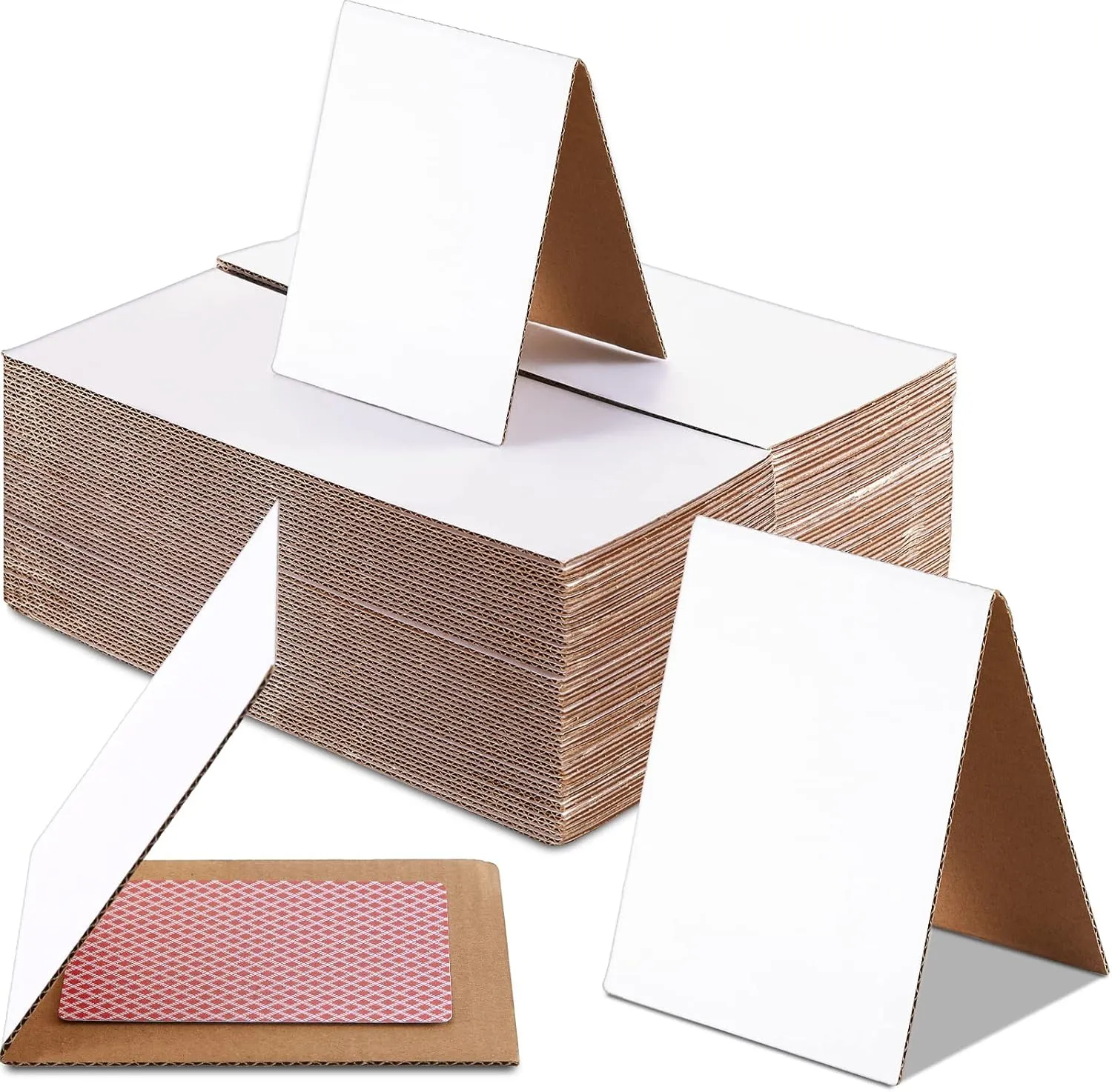 100 Cardboard Sleeves 4.5 x 3.5 Inches Sports Card Folders Trading Card Packaging Cardboard Mailing Sleeves Shipping Folder