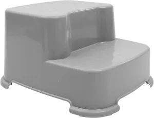 1pc Non Slip Step Stool Dual Training Footstool for Bathroom Kitchen Safe and Stable Design with Bottom Handle for Daily Use Shoe Changing