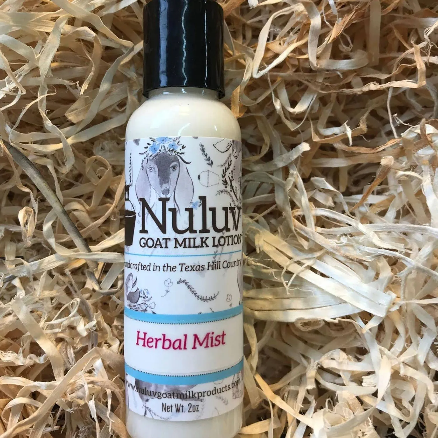2 Ounce Travel Size Goat Milk Body Lotions 5-Pack Soothing for Hands and Body, Soft, Healthy Skin Cruelty-Free and Paraben-Free, Made in USA