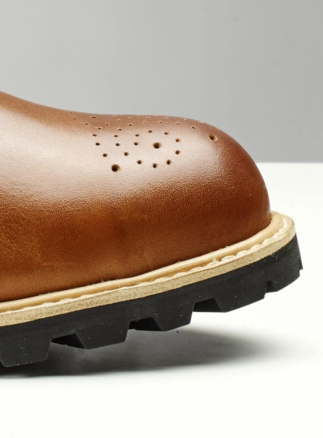 2118/2128 VIP Collection Steel Toe Dress Shoes - Cat II S3 - Low-Cut Business Shoe in Leather Combined with a Safety Shoe - Aluminum Toe Cap Work Shoe