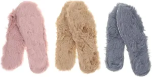 3 Pairs Winter Warm Insoles Plush Thicken Shoe Pads Random Color Simulation Wool Inserts for Foot Care and Sports Essential for Household and Outdoor Activities Random Color