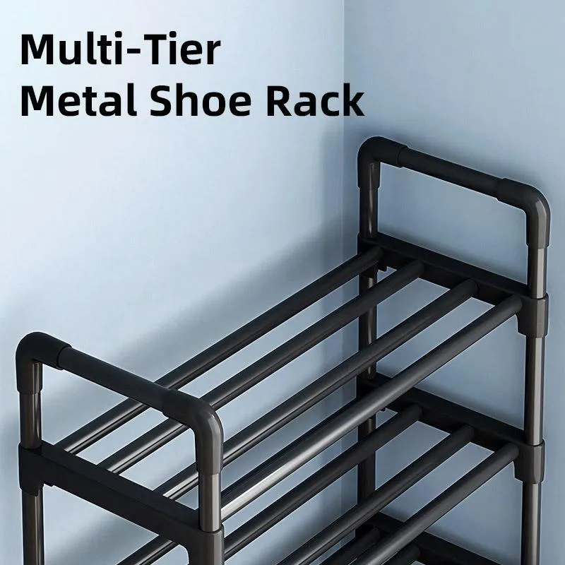 3 Tier Shoe Rack Storage Shelf Multifunctional Household Organizer Space Saver