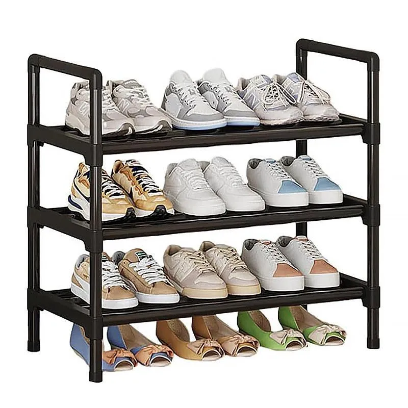 3 Tier Shoe Rack Storage Shelf Multifunctional Household Organizer Space Saver
