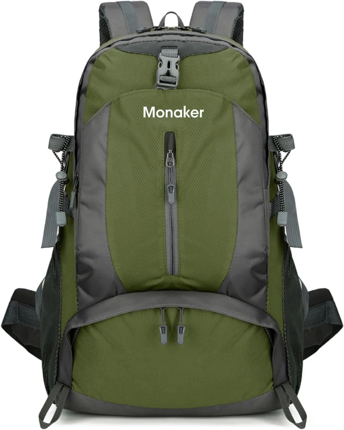 40L Hiking Backpack with Separate Shoe Compartment & Waist Support – Multi-Pocket Design, Emergency Whistle – Ideal for Camping, Trekking & Travel