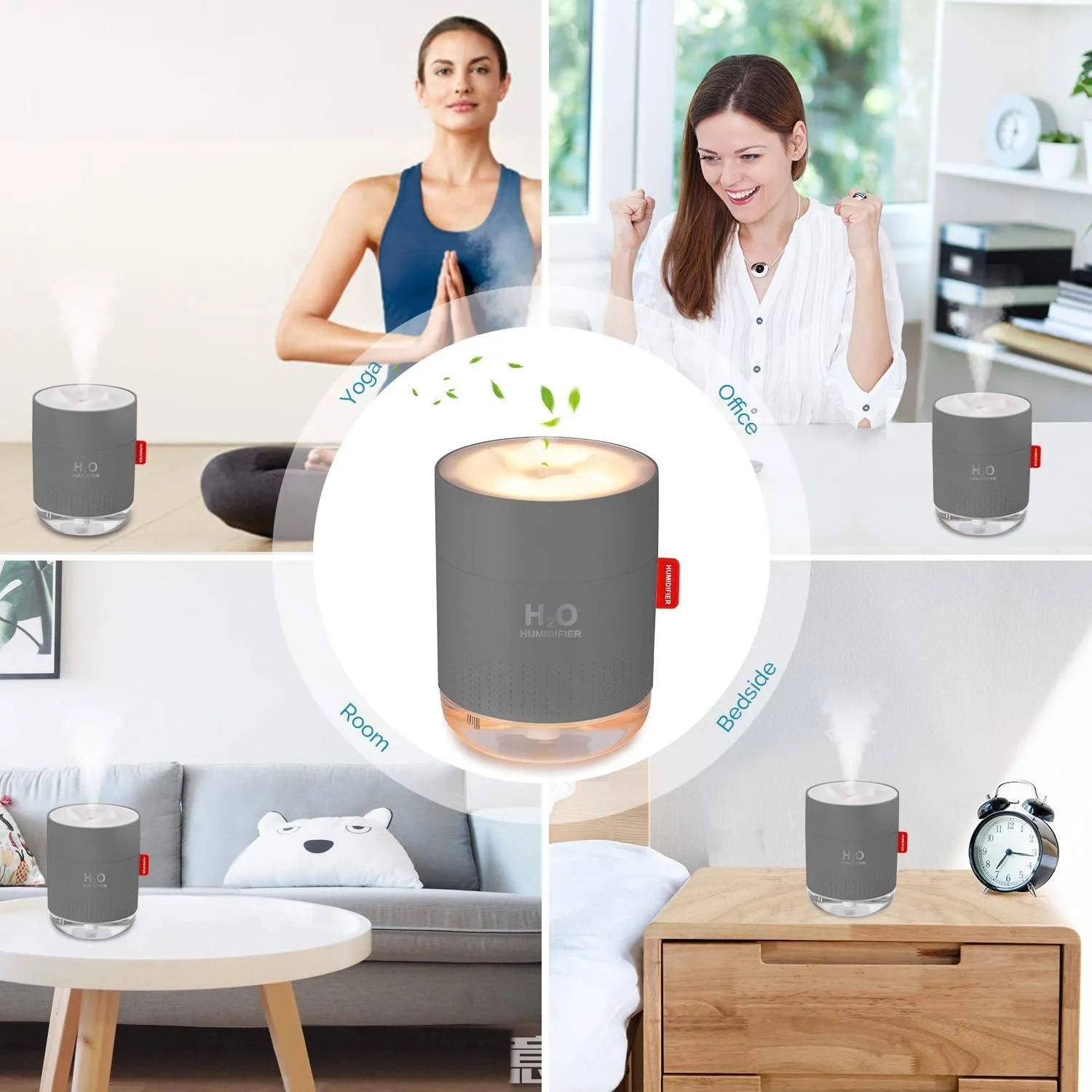 500ml Cool Mist Portable Mini Humidifier