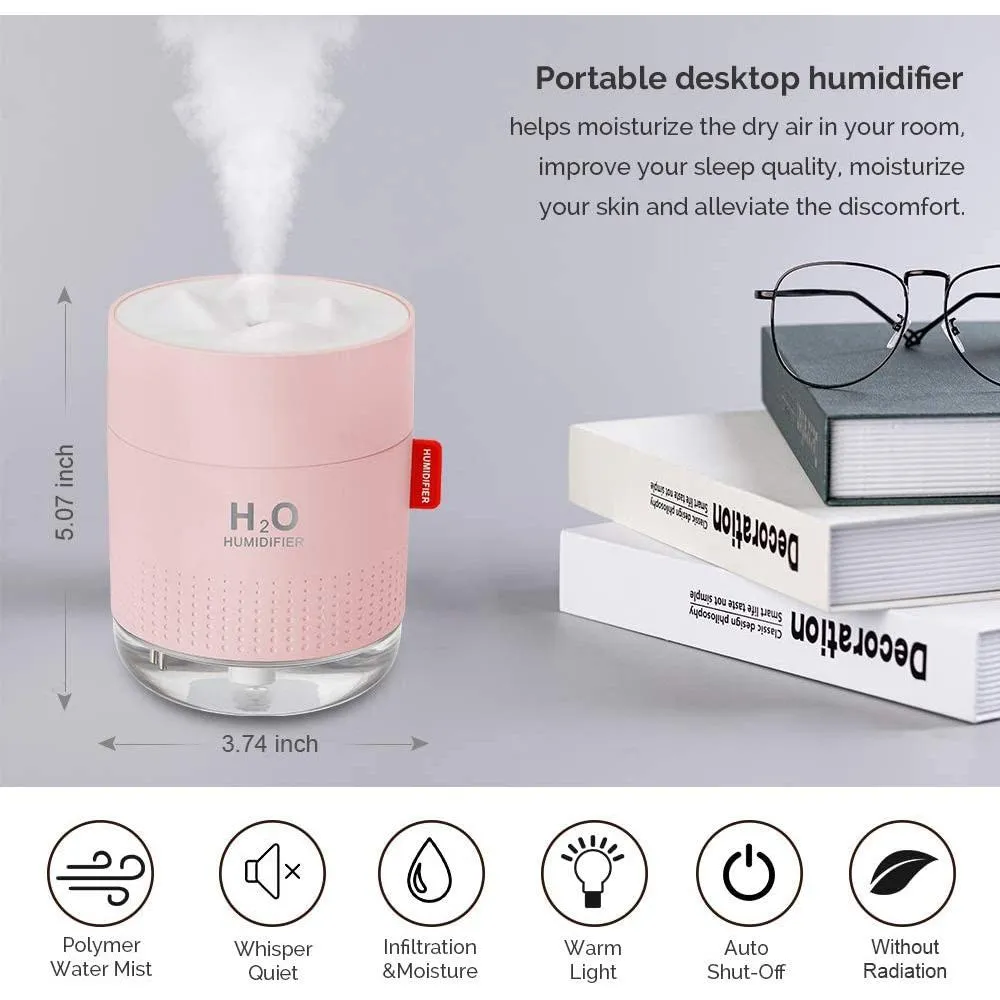 500ml Cool Mist Portable Mini Humidifier