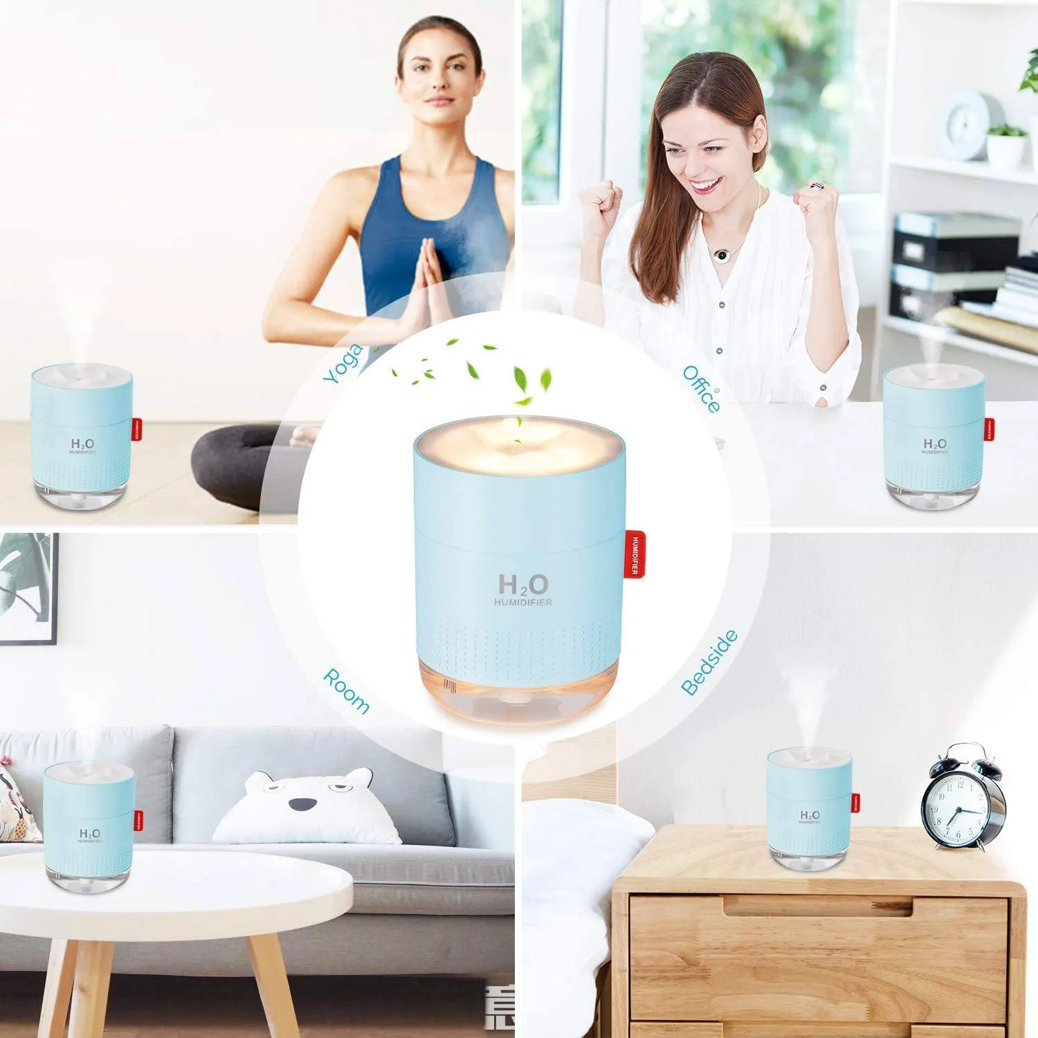 500ml Cool Mist Portable Mini Humidifier