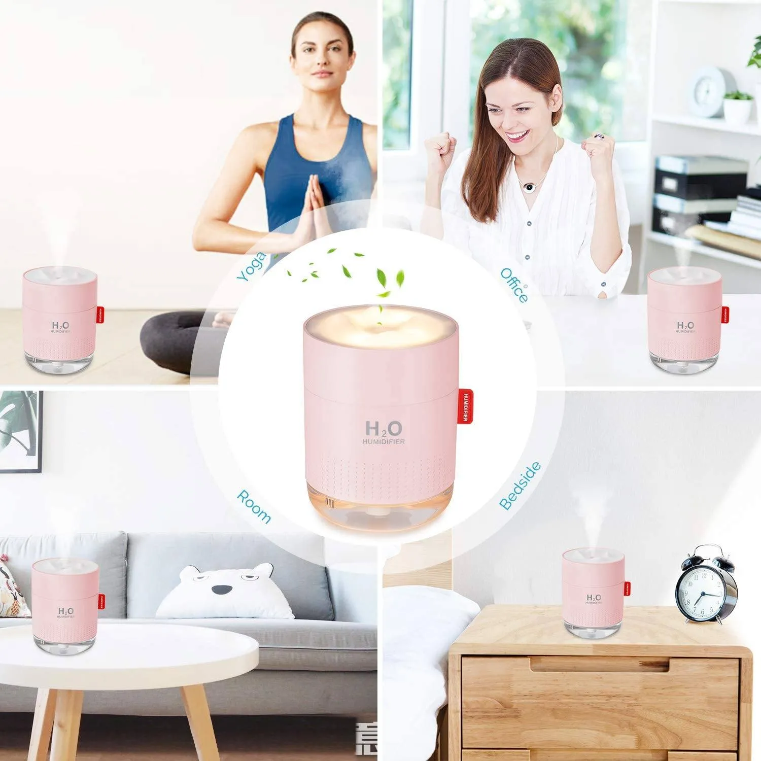 500ml Cool Mist Portable Mini Humidifier