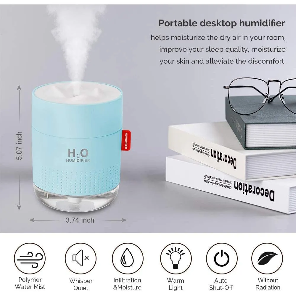 500ml Cool Mist Portable Mini Humidifier
