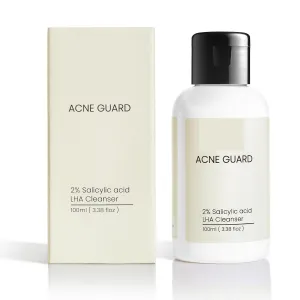 Acne Guard 2% Salicylic Acid Cleanser (100ml) | For Oily & Acne-Prone Skin | Prevents Acne, Removes Excess Oil, Unclogs Pores for Clearer Skin