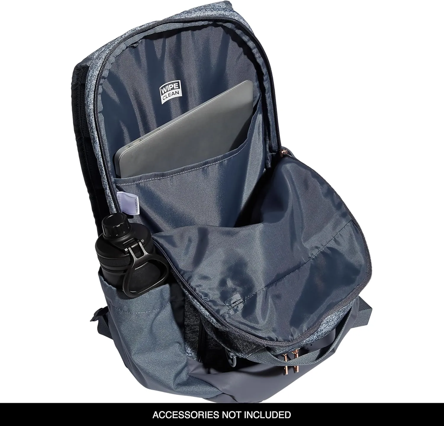 adidas Defender Sports, Soccer Bags and Basketball Backpacks for Holding Balls, Featuring Shoe Compartment, Jersey Onix Grey/Onix Grey/Rose Gold, One Size