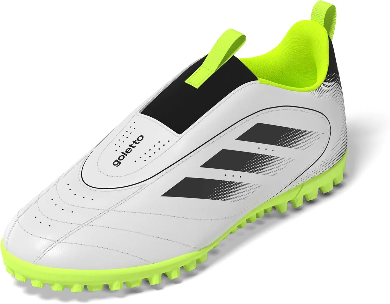 adidas Kids' Goletto IX Laceless Turf Soccer Shoe