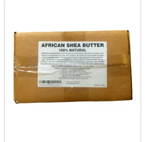 African Shea Butter, 100% Natural from West Africa, White, 5 lbs.