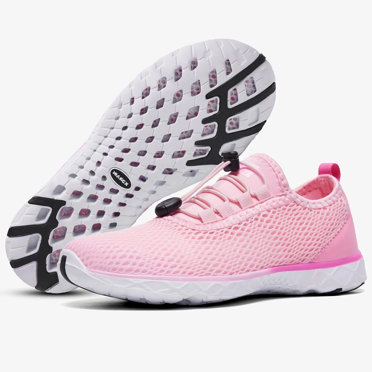 ALEADER Women's Stylish Water Shoes, Quick-Dry Xdrain Water Sneakers, Lightweight & Comfort Footed