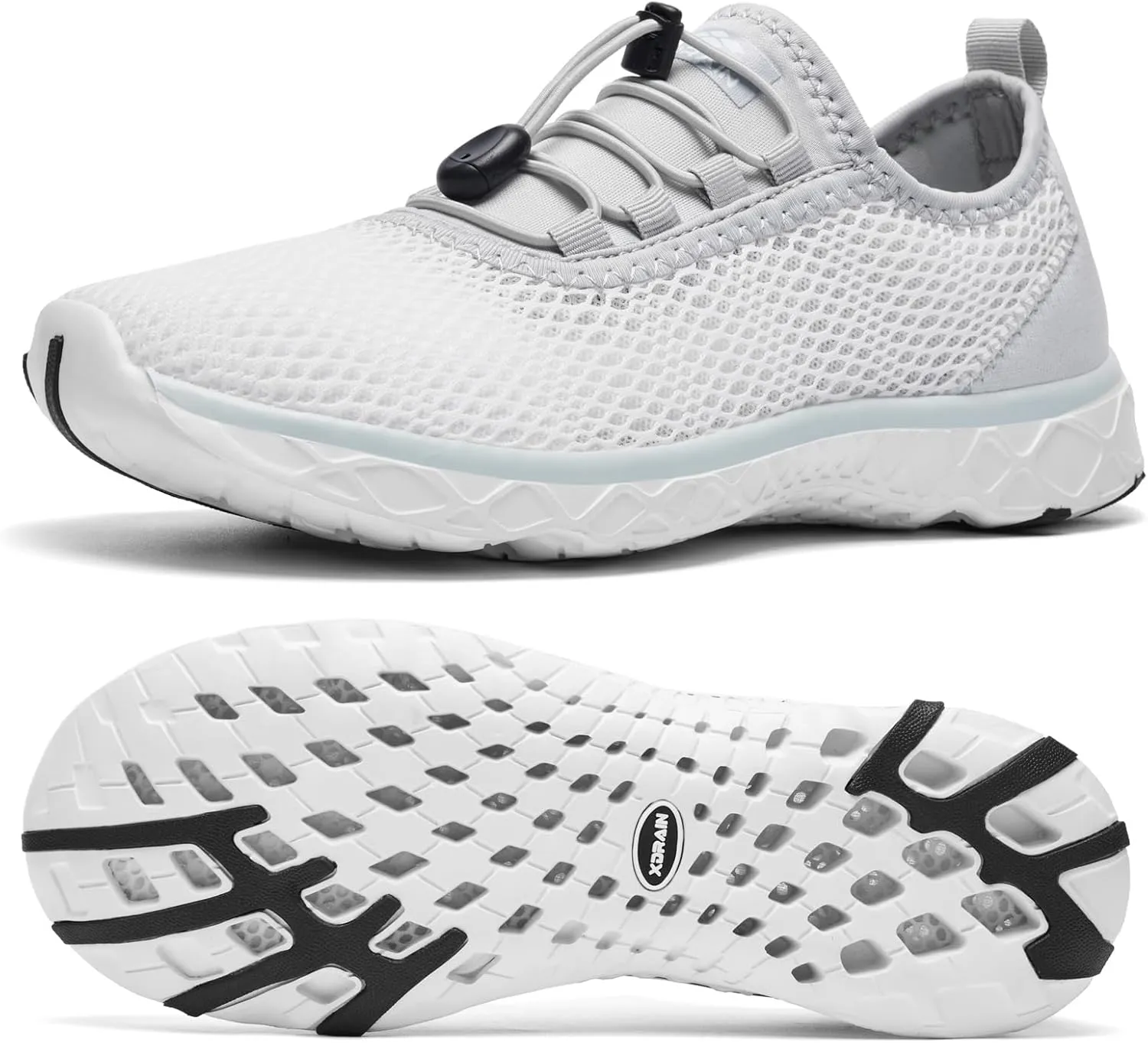 ALEADER Women's Stylish Water Shoes, Quick-Dry Xdrain Water Sneakers, Lightweight & Comfort Footed