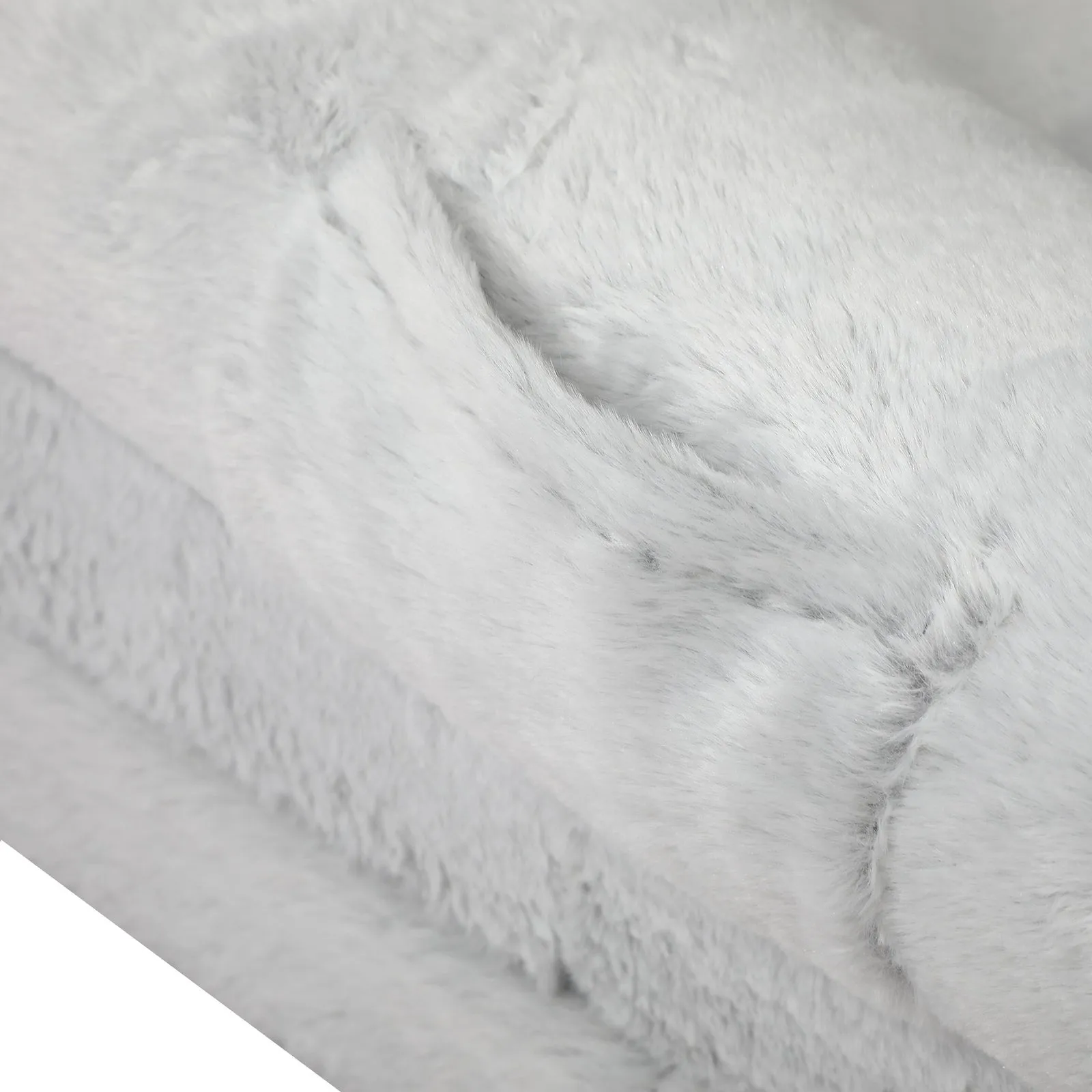 Alopet Foldable Human Dog Bed Calming Bed Dog Sofa Beds Removable Washable Grey