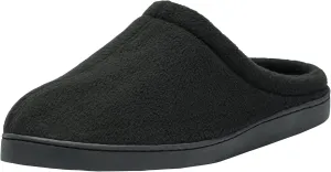 Alpine Swiss Peter Mens Memory Foam Wide Fleece Clog Slippers Slip On House Shoes