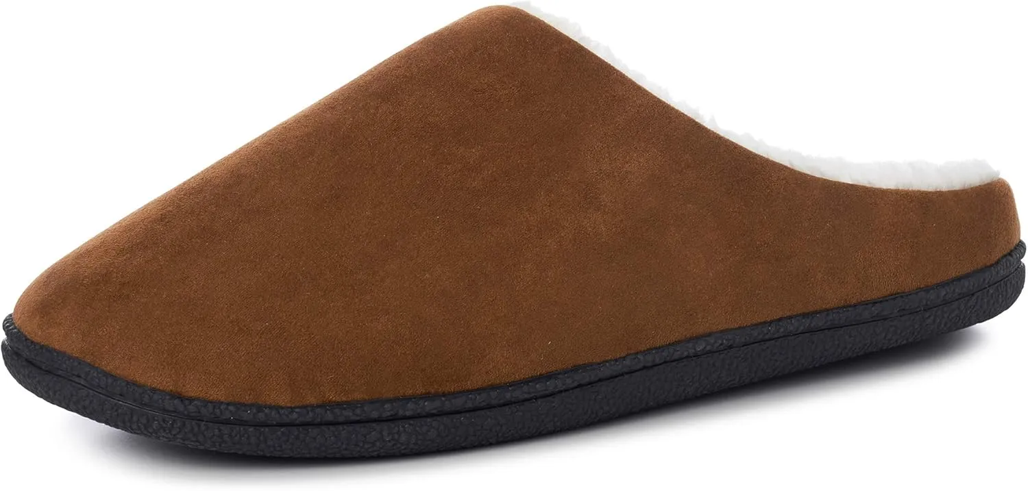 Alpine Swiss Renald Mens Memory Foam Clog Slippers