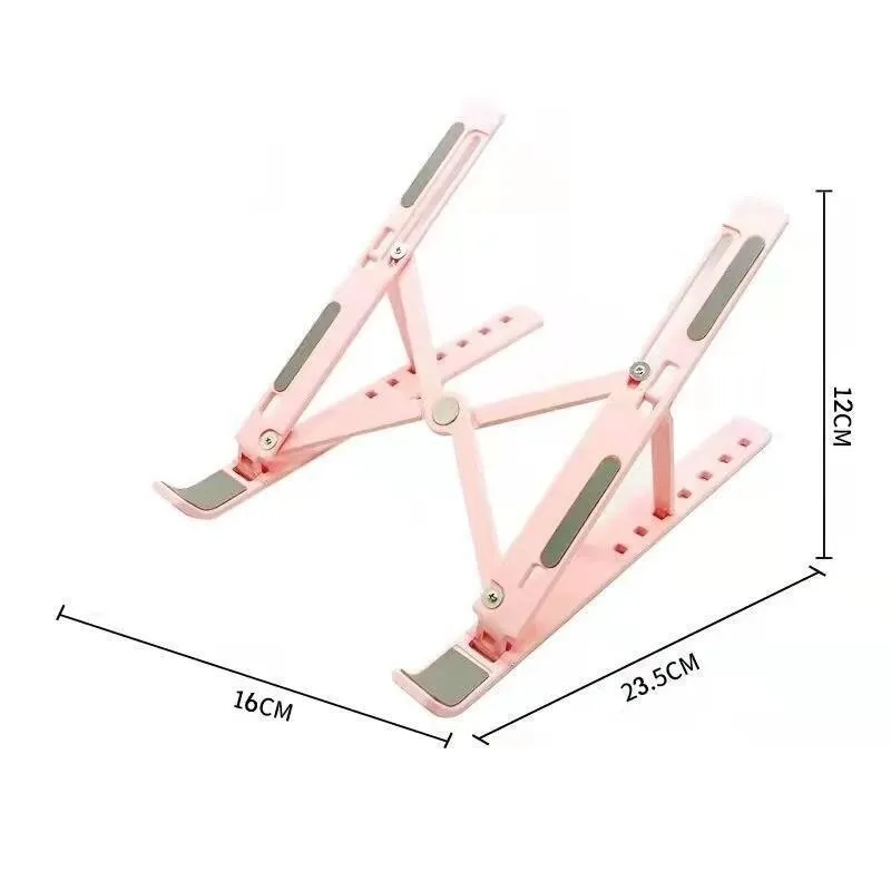 Aluminum Alloy Laptop Stand Adjustable Foldable Portable for Notebook Computer Bracket Lifting Cooling Holder Non-slip