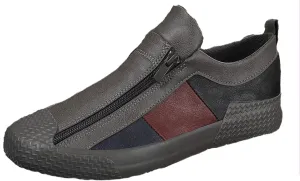 AngryMonkey Men's Low Top Hopomart Sport Shoes,Non-Slip Good Arch Lightweight Breathable Travel Casual Walking Shoe