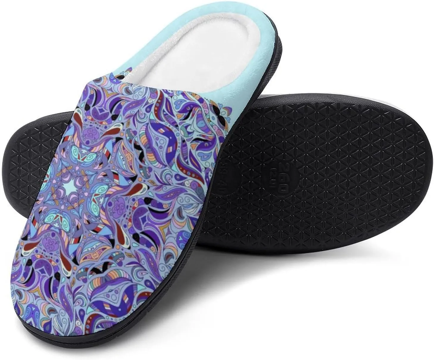 Anime Cactus Clog Slippers For Men Warm House Slippers Women Cotton Slippers Soft Bedroom Slip-On Shoes Indoor Outdoor