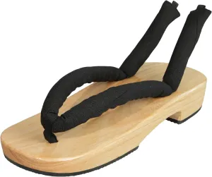 Anime Unisex Cosplay Versatile Summer Wooden Clog Shoes Japanese Cosplay Oshitari Prop