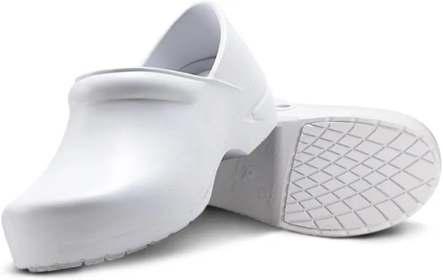 Anywear Guardian Angel Slip-On Nursing Clogs for Women and Men - Lightweight, Water-Resistant Non-Slip Work Shoes with Exceptional EVA Cushioning