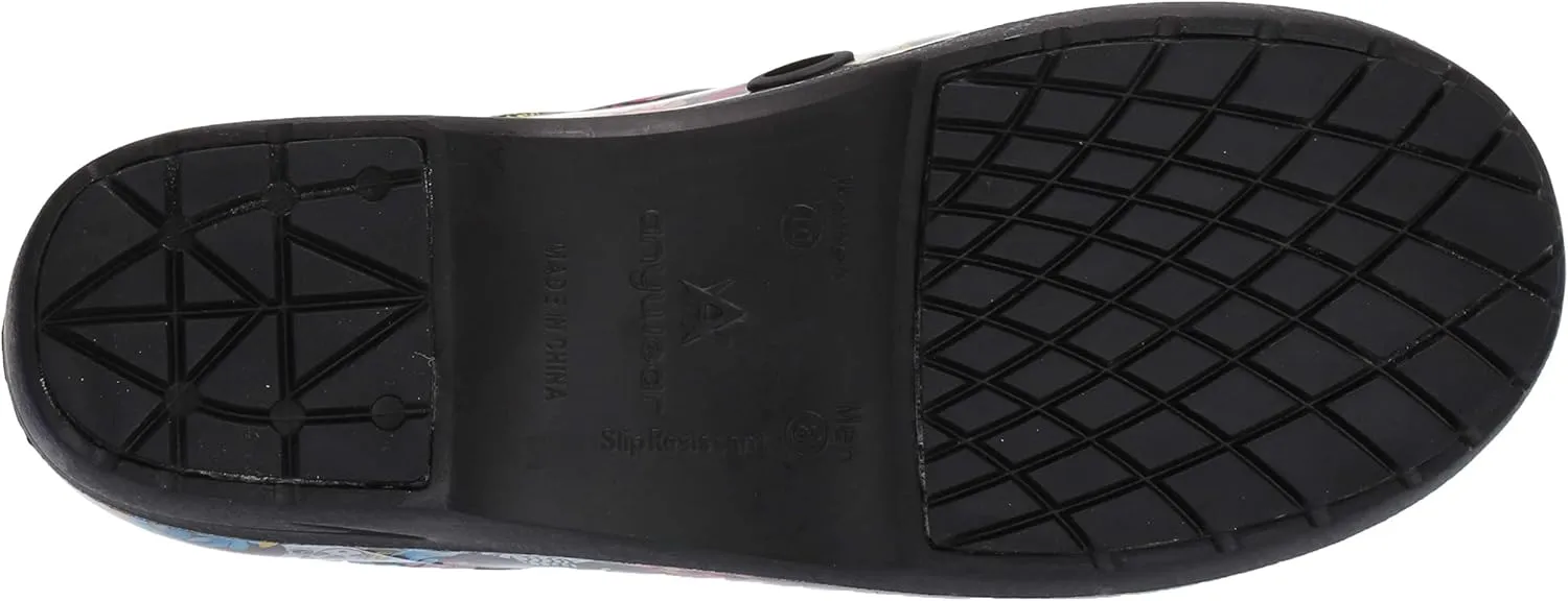 Anywear SR Angel Nursing Clogs for Women and Men - Lightweight, Water-Resistant Non-Slip Work Shoes with Exceptional EVA Cushioning, Ventilated Insoles