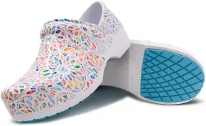 Anywear SR Angel Nursing Clogs for Women and Men - Lightweight, Water-Resistant Non-Slip Work Shoes with Exceptional EVA Cushioning, Ventilated Insoles