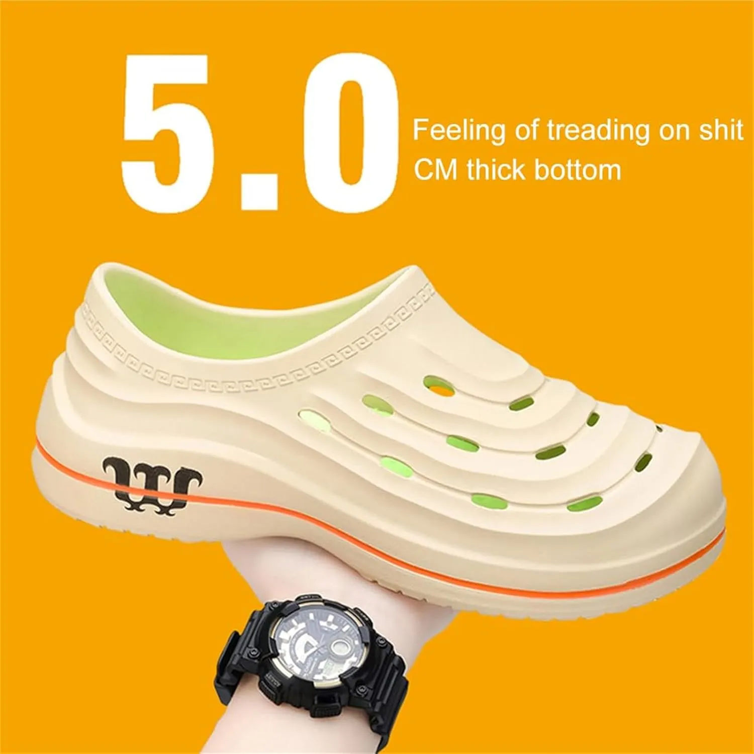 Armadillo Clogs Armadillo Chef Shoes for Women Men Slip Resistant Work Shoes for Women Oil-Proof & Wateriproof & Non-Slip Work Shoes Comfortable Lightweight Women's Clogs Nurse Shoes