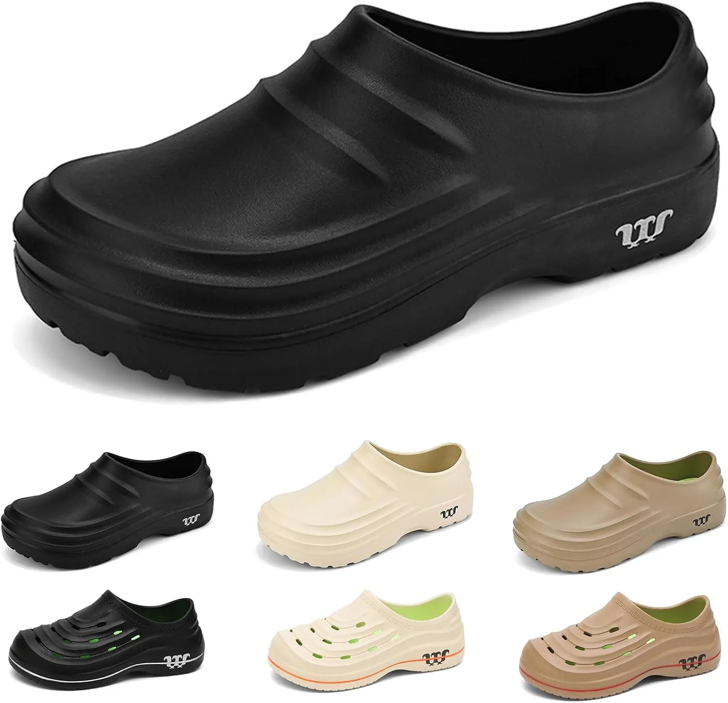 Armadillo Clogs Armadillo Chef Shoes for Women Men Slip Resistant Work Shoes for Women Oil-Proof & Wateriproof & Non-Slip Work Shoes Comfortable Lightweight Women's Clogs Nurse Shoes