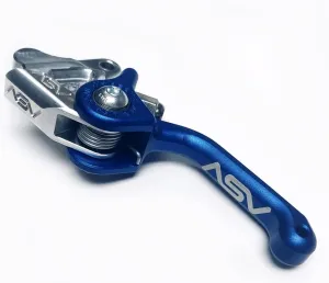 ASV Unbreakable F3 Series Foldable Rear Brake Lever fits Stacyc 12eDrive / 16eDrive - Blue