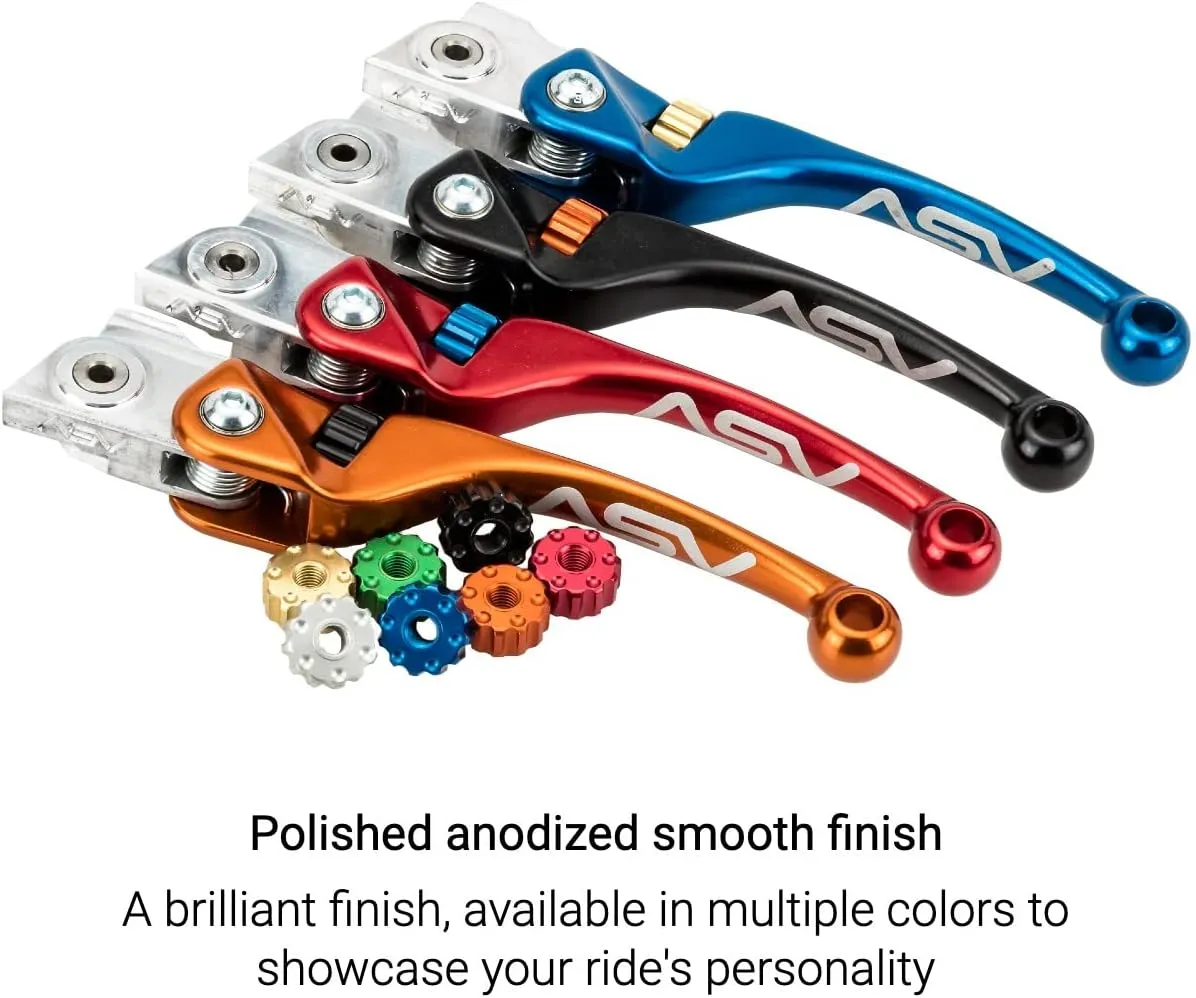 ASV Unbreakable F4 Off-Road Brake Lever # BDF416 - Orange
