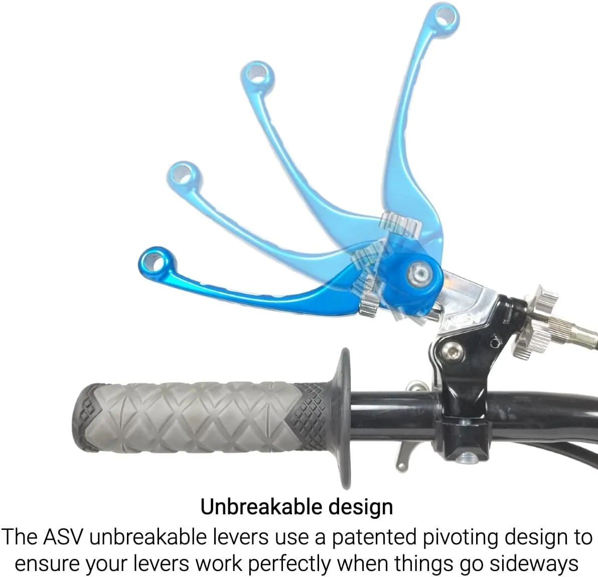 ASV Unbreakable F4 Off-Road Brake Lever # BDF416 - Orange