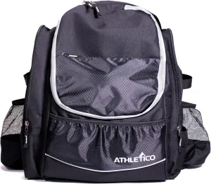 Athletico Power Shot Disc Golf Backpack | 20  Disc Capacity | Pro or Beginner Disc Golf Bag | Unisex Design