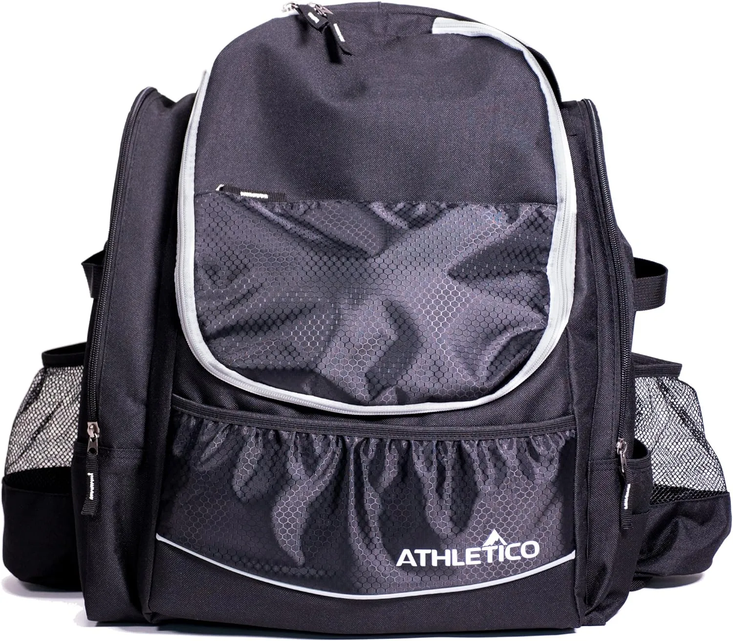 Athletico Power Shot Disc Golf Backpack | 20  Disc Capacity | Pro or Beginner Disc Golf Bag | Unisex Design