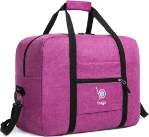 Bago Foldable Duffle Bag - Personal Item & Small Carry On for Air Travel - Fits 18x14x8 inches, Ideal for Spirit & Frontier Airlines