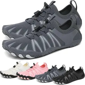 Barefoot Water Shoes for Men & Women – Quick-Drying Non Slip Hiking Shoes, Breathable Wide Toe Aqua Shoe for Beach, Swim, Walking, Fitness, Gym, Outdoor Sports