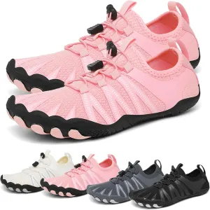 Barefoot Water Shoes for Men & Women – Quick-Drying Non Slip Hiking Shoes, Breathable Wide Toe Aqua Shoe for Beach, Swim, Walking, Fitness, Gym, Outdoor Sports