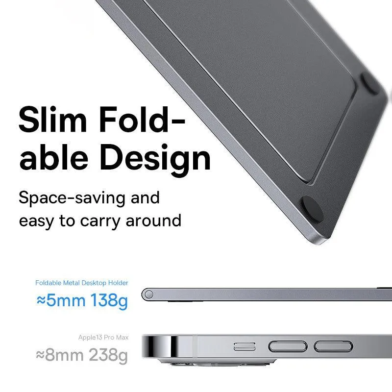 Baseus Foldable Phone Stand Portable Aluminum Desktop Holder