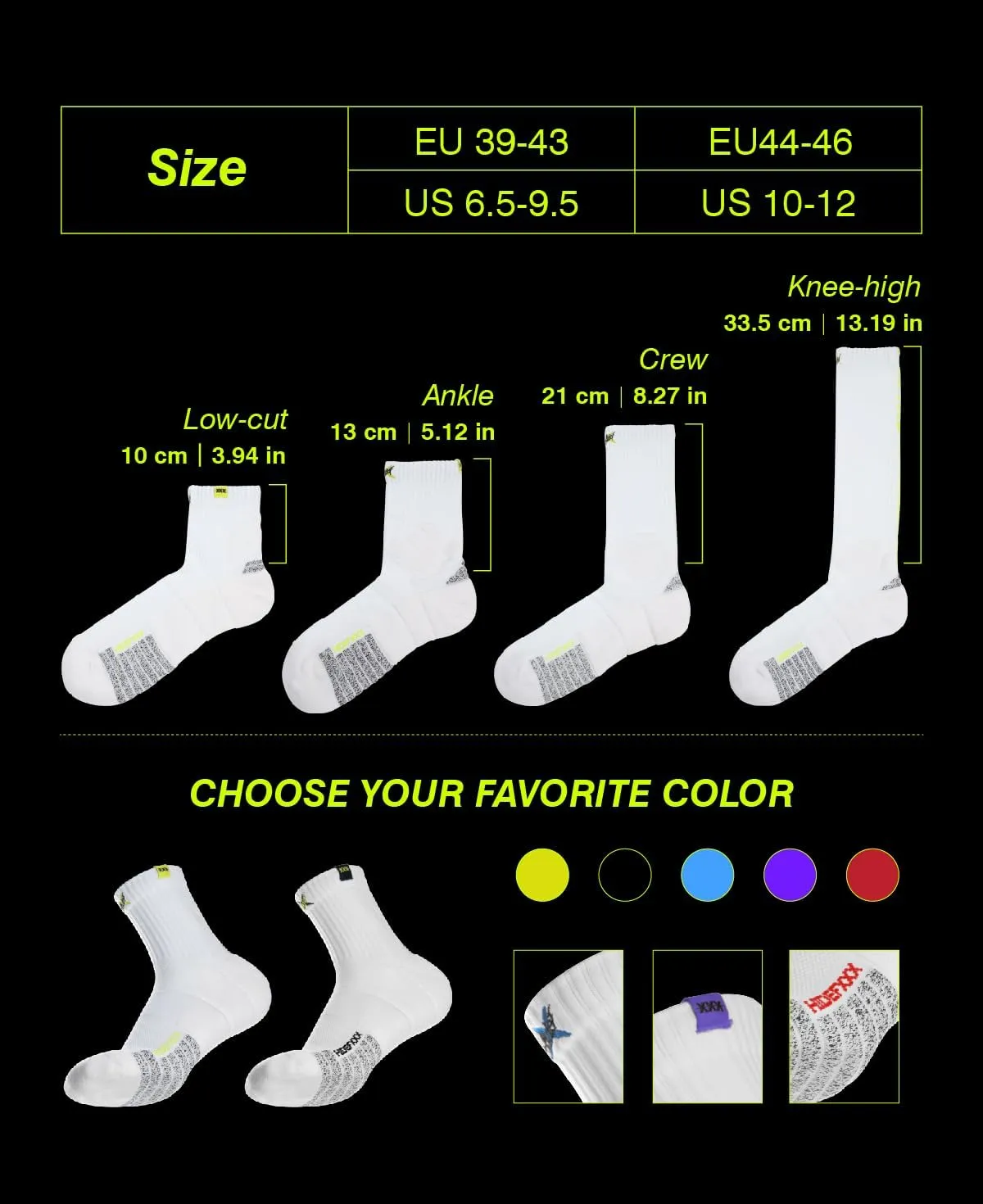 Basketball Socks for Men, Performance Cushioned Men's Athletic Low Cut Socks, Anti-slip Sports Socks
