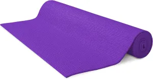 Bean Products Yoga Mat for Exercise - Non Slip Thick Comfortable Workout Floor Mat for Adults and Kids - Eco Friendly Foldable Yoga Mat for Yoga, Pilates, Gym and Stretching