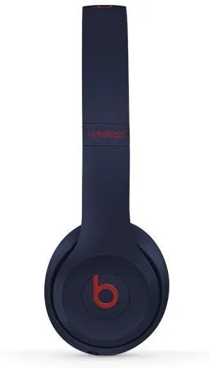 Beats Solo3 Wireless On-Ear Headphones - Beats Club Collection - Club Navy (Renewed)
