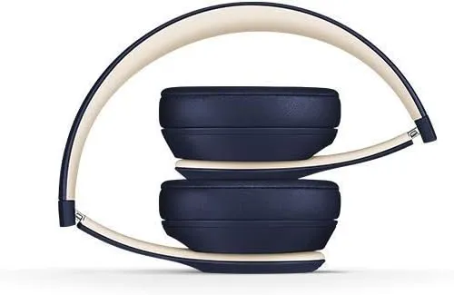 Beats Solo3 Wireless On-Ear Headphones - Beats Club Collection - Club Navy (Renewed)