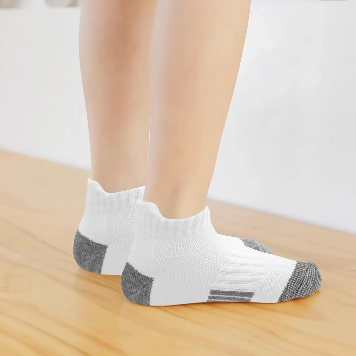 Bemeol Boys Socks 18 Pairs Ankle Socks Boy Running Athletic Sock Low Cut Ankle Sock for Little Big Kids