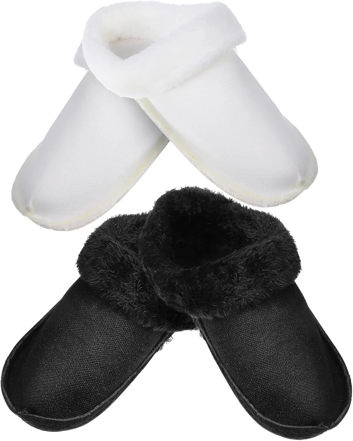 BESPORTBLE 2 Pair Plush Velvet Shoe Covers for Hole Shoes Warm Liners Fuzzy Inserts Inserts for Women Toe Hole Protector Winter Slippers Accessories