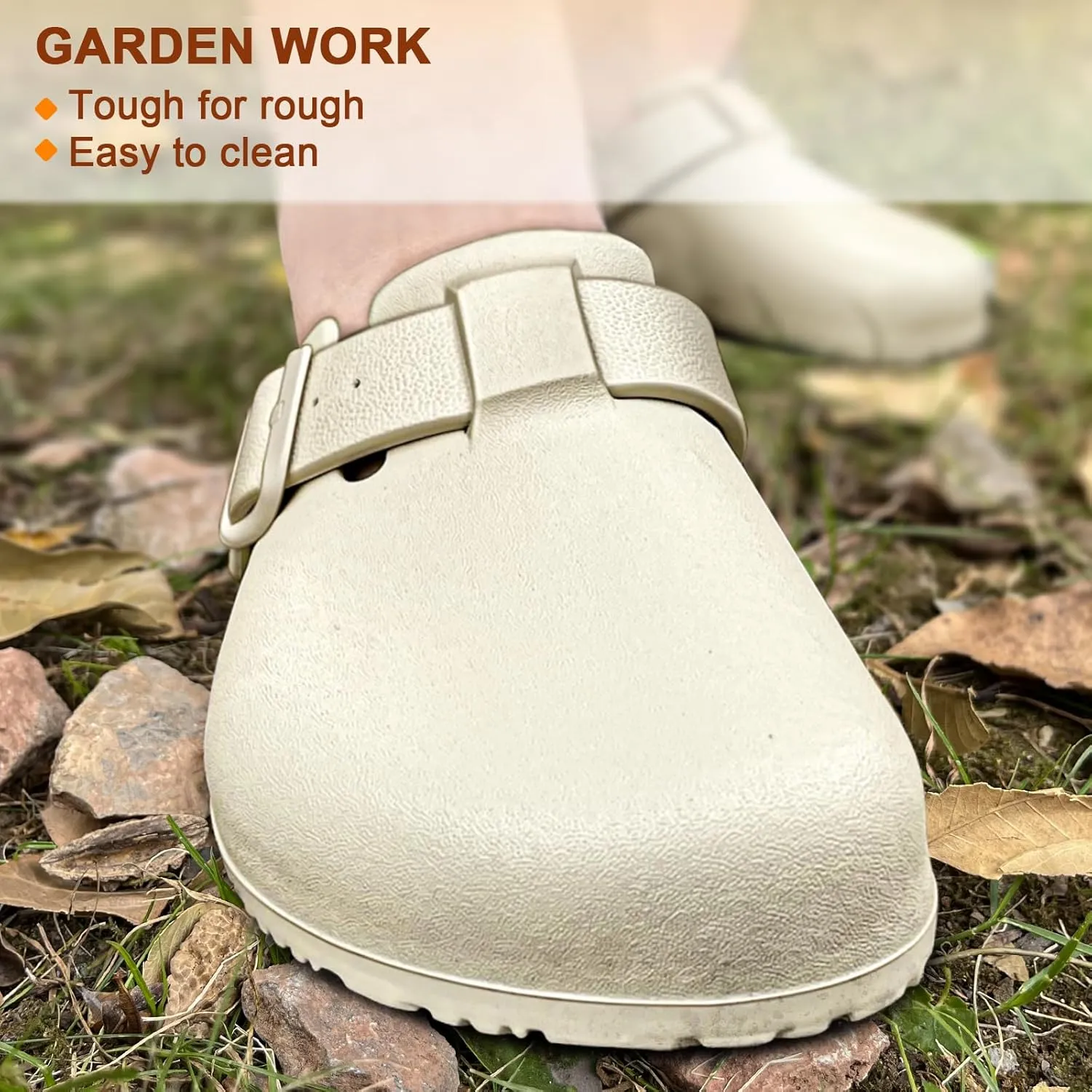 Bigant Womens Clogs,Mercy Mules for Womens Nurse Shoes-Slip on Garden Work Shoes