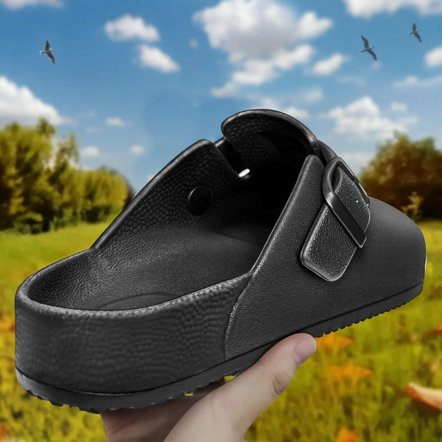Bigant Womens Clogs,Mercy Mules for Womens Nurse Shoes-Slip on Garden Work Shoes