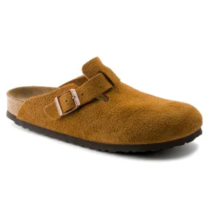Birkenstock Boston Soft Footbed mink suede